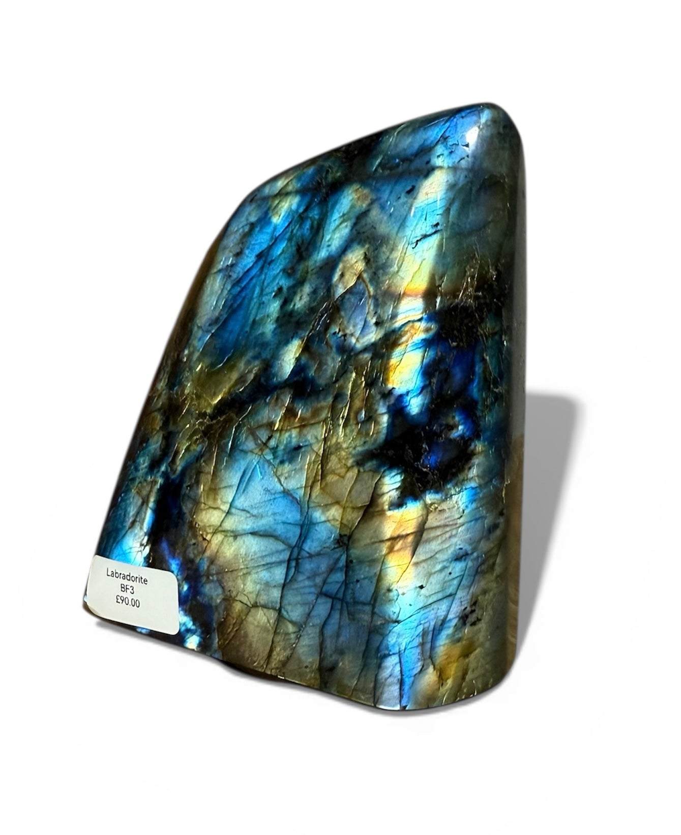 Large Labradorite: Multicolour Flash Statement Crystal