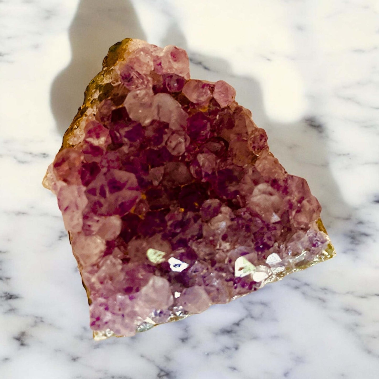 Amethyst Cluster top view