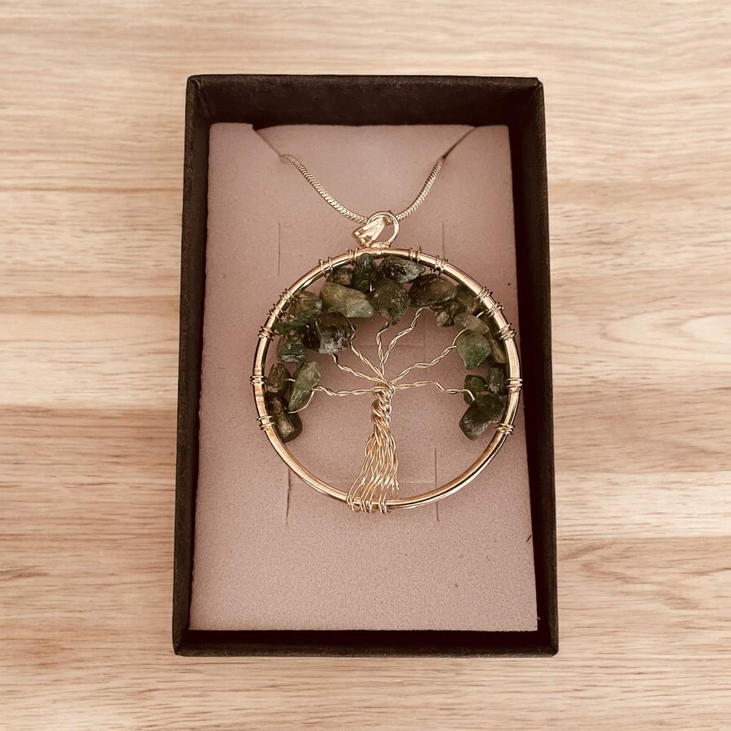 Tree of Life Pendant in Aventurine